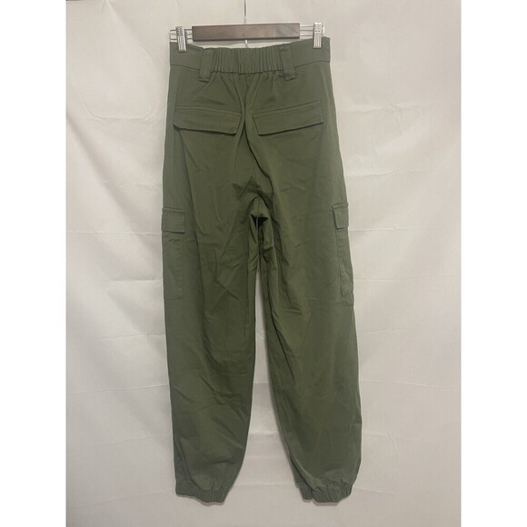 BDG Urban Outfitters Cargo Pants Women’s M NWT Moss Green Stretch Utility - Picture 2 of 9